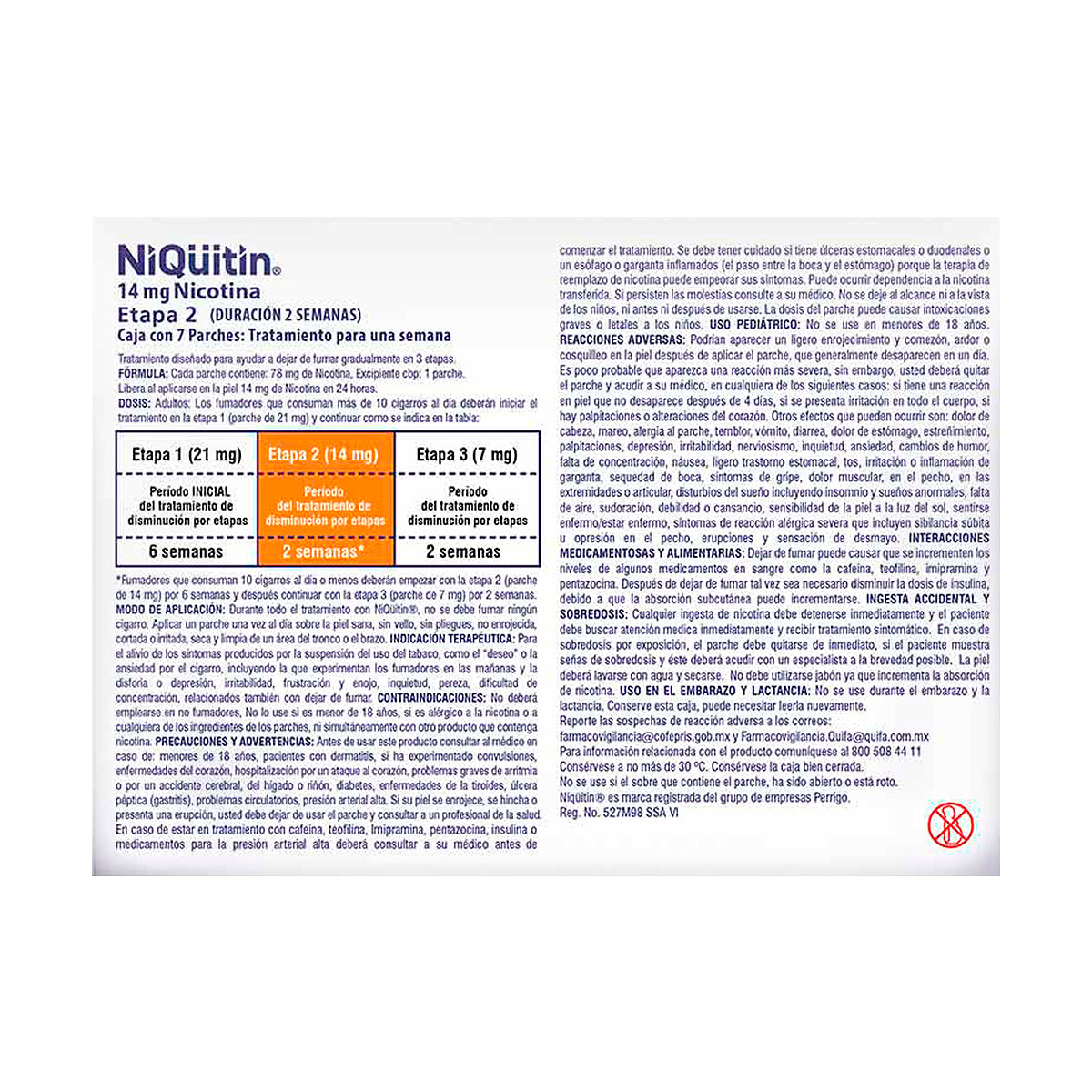 Niquitin Etapa 2 - 2 Pack + Etapa 3 - 2 Pack